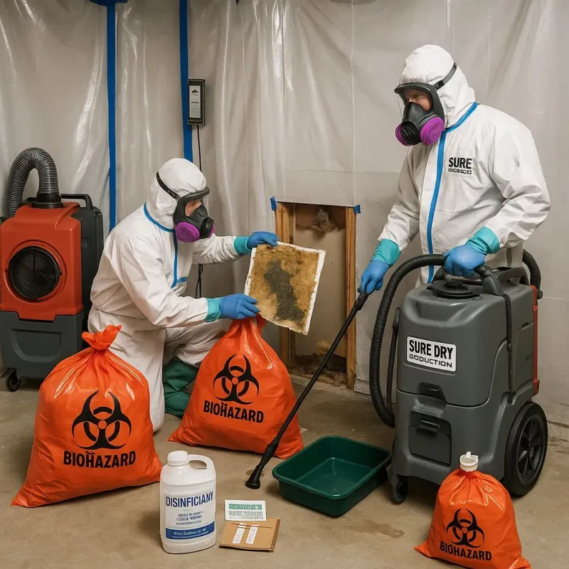 Contaminated Water Handling Protocols process in South Shore, IL